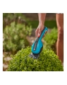 GARDENA Cordless Grass Shears ClassicCut Li Set, 3.6V (turquoise/Kolor: CZARNY, Li-Ion battery 2.5Ah, with telescopic handle and wheels) - nr 7