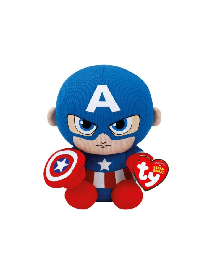 ty inc. Maskotka Ty Beanie Babies Marvel Captain America 15cm 41189 główny