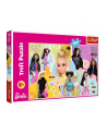 Puzzle 200el Twoja ulubiona Barbie 23025 Trefl - nr 1