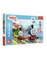 Puzzle 24el Maxi Tomek i Percy na torach. Tomek i Przyjaciele 14354 Trefl - nr 1