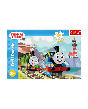 Puzzle 24el Maxi Tomek i Percy na torach. Tomek i Przyjaciele 14354 Trefl