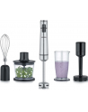 Severin SM 3775, hand blender (stainless steel (brushed)/Kolor: CZARNY, with premium set, cordless) - nr 1