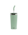 SIGG coffee mug Helia Milky Green 0.45L, thermal mug (light green, with drinking straw) - nr 1