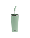 SIGG coffee mug Helia Milky Green 0.45L, thermal mug (light green, with drinking straw) - nr 7