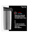 SIGG coffee mug Miracle ''Brushed'' 0.27L, thermal mug (stainless steel) - nr 2