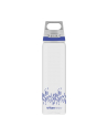 SIGG drinking bottle Total Clear One MyPlanet ''Blue'' 0.75L (transparent/dark blue, one-hand closure ONE) - nr 12