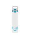 SIGG drinking bottle Total Clear One MyPlanet ''Aqua'' 0.75L (transparent/light blue, one-hand closure ONE) - nr 1