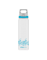 SIGG drinking bottle Total Clear One MyPlanet ''Aqua'' 0.75L (transparent/light blue, one-hand closure ONE) - nr 6