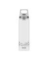 SIGG drinking bottle Total Clear One MyPlanet ''Anthracite'' 0.75L (transparent/grey, one-hand closure ONE) - nr 1