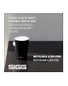 SIGG coffee mug NESO Pure Ceram Black 0.3L, thermal mug (Kolor: CZARNY) - nr 12