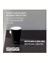 SIGG coffee mug NESO Pure Ceram Black 0.3L, thermal mug (Kolor: CZARNY) - nr 6