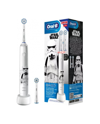 Braun Oral-B Junior Star Wars Electric Toothbrush (Kolor: BIAŁY)