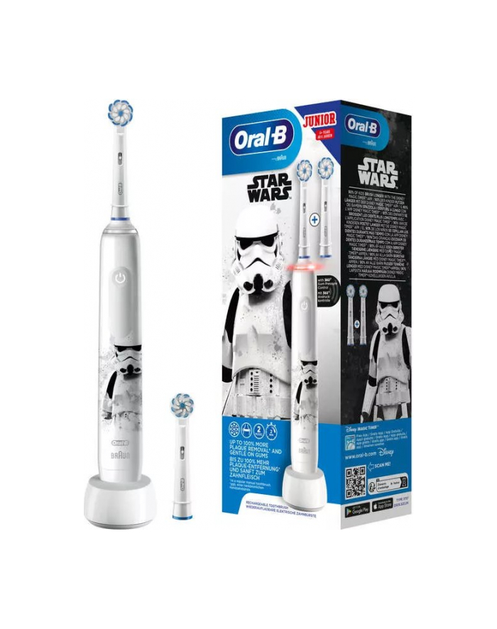 Braun Oral-B Junior Star Wars Electric Toothbrush (Kolor: BIAŁY) główny