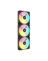 corsair Wentylator QX120 RGB iCUE LINK magnetic, 3pak czarny - nr 33