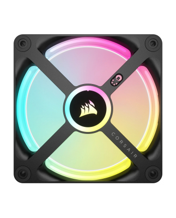 corsair Wentylator QX120 RGB iCUE LINK magnetic, 3pak czarny nr 1