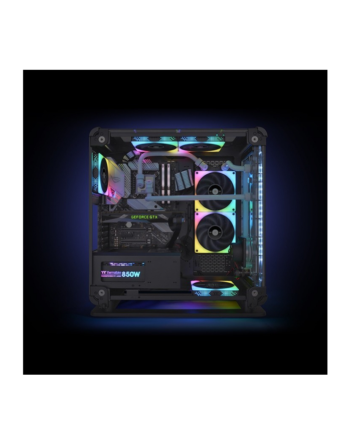 thermaltake Wentylator Toughfan 14 RGB 3pak, Czarny główny