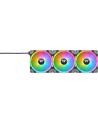 thermaltake Wentylator SwaFan EX12 RGB + zamienne łopatki (reverse) magnetic Czarny - nr 12
