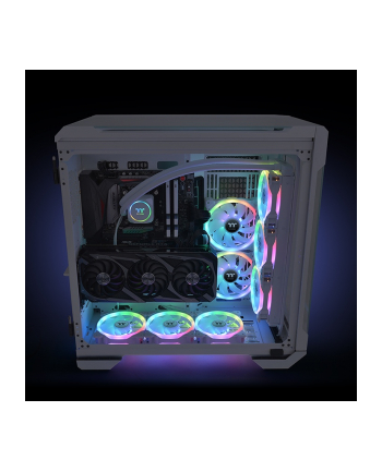 thermaltake Wentylator SwaFan 12 RGB + kontroler + zamienne łopatki (reverse), snow