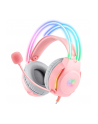 onikuma Słuchawki gamingowe X26 (przewodowe) Różowe - nr 1