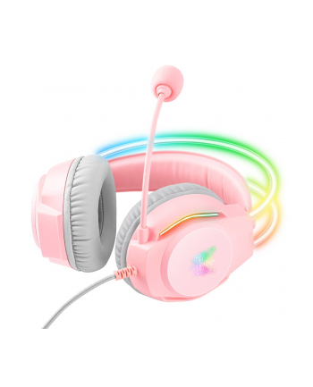 onikuma Słuchawki gamingowe X26 (przewodowe) Różowe