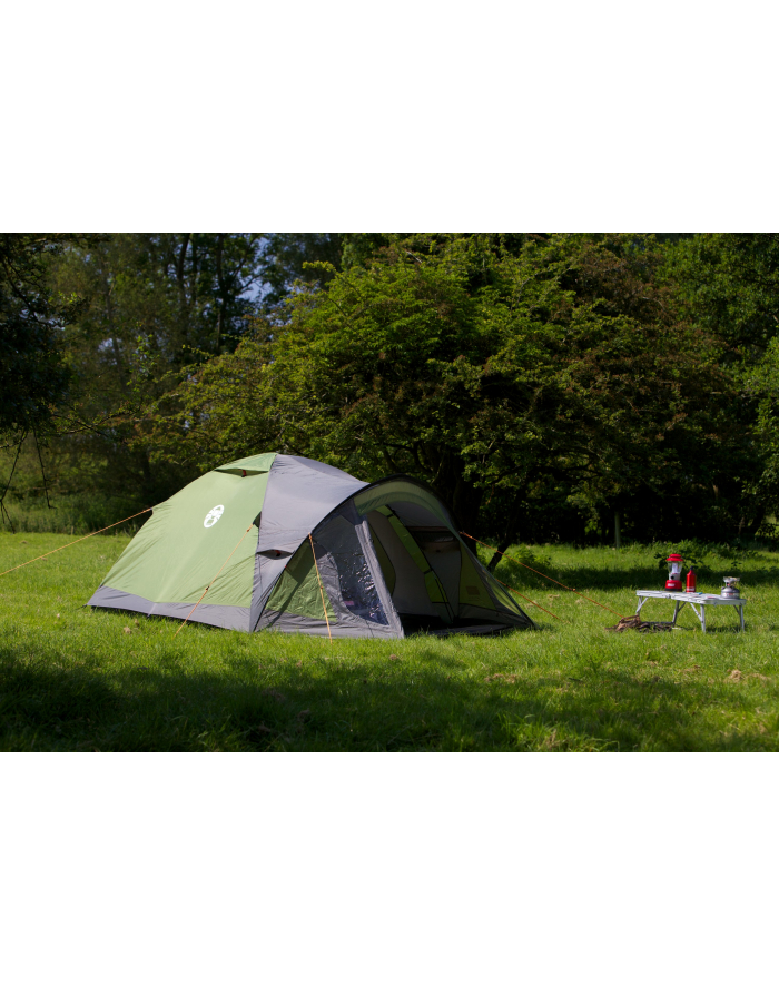 Coleman 3-person dome tent Darwin 3 Plus (grey/light green, with tunnel stem, model 2023) główny
