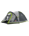 Coleman 3-person dome tent Darwin 3 Plus (grey/light green, with tunnel stem, model 2023) - nr 1