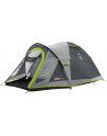 Coleman 3-person dome tent Darwin 4 Plus (grey/light green, with tunnel stem, model 2023) - nr 17