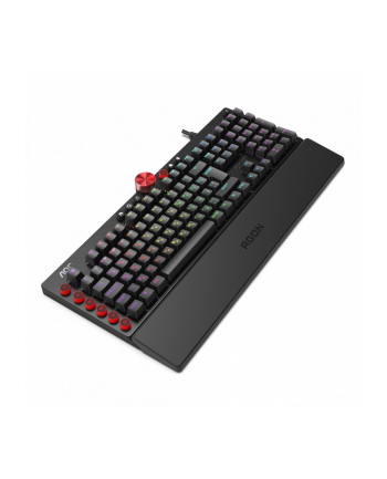 aoc Klawiatura AGON AGK700 Mechanical Wired Gaming Keyboard      Cherry MX Red Switches - US International Layout AGK700DRUH