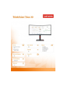 lenovo Monitor 34 cale ThinkVision T34w-30 WLED LCD 63D4GAT1(wersja europejska) - nr 9