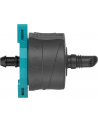 GARD-ENA Micro-Drip-System Adjustable End Drip Head 1-8 l/h, pressure-compensating (Kolor: CZARNY/turquoise, 5 pieces, model 2023) - nr 3