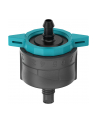 GARD-ENA Micro-Drip-System Adjustable End Drip Head 1-8 l/h, pressure-compensating (Kolor: CZARNY/turquoise, 5 pieces, model 2023) - nr 7