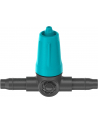 GARD-ENA Micro-Drip-System Adjustable Series Dripper 0-15 l/h (Kolor: CZARNY/turquoise, 10 pieces, model 2023) - nr 2
