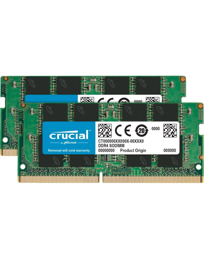 crucial Pamięć notebookowa DDR4 SODIMM 16GB(2*8GB)/3200 główny