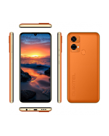 oukitel Smartfon C33 8/256GB 5150 mAh DualSIM pomarańczowy