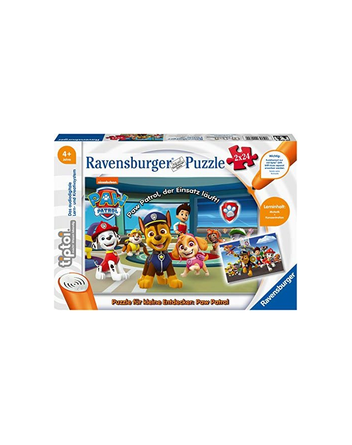 Ravensburger Tiptoi puzzle for little explorers: Paw Patrol główny