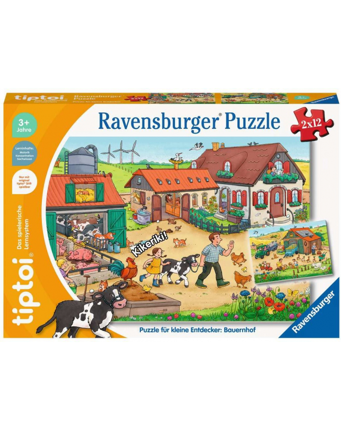 Ravensburger Tiptoi puzzle for little explorers: Farm główny