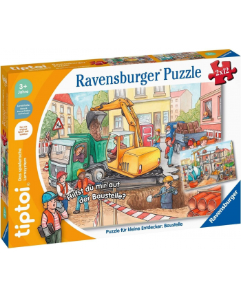Ravensburger Tiptoi puzzle for little explorers: construction site