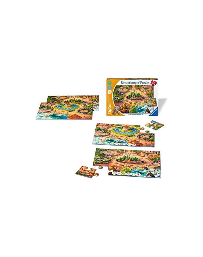 Ravensburger Tiptoi puzzle for little explorers: Zoo główny