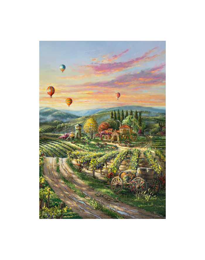 schmidt spiele Schmidt Games Thomas Kinkade Studios: Peaceful Valley Vineyard, Puzzle główny