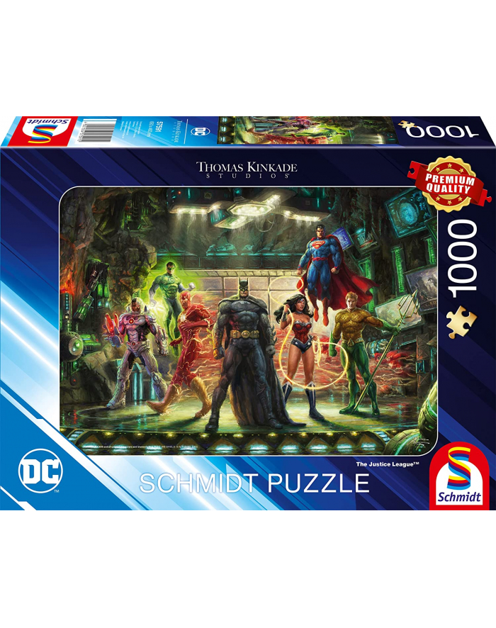 Schmidt Spiele Thomas Kinkade Studios: DC - The Justice League, Jigsaw Puzzle (1000 pieces) główny