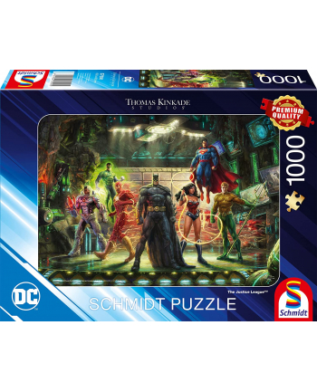 Schmidt Spiele Thomas Kinkade Studios: DC - The Justice League, Jigsaw Puzzle (1000 pieces)