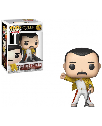 Funko POP! Rocks Queen - Freddy Mercury Wembley 1986 Toy Figure (9.5 cm)