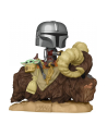 Funko POP! Deluxe Star Wars - Mando on Bantha with Child in Bag Toy Figure (17.1 cm) - nr 3