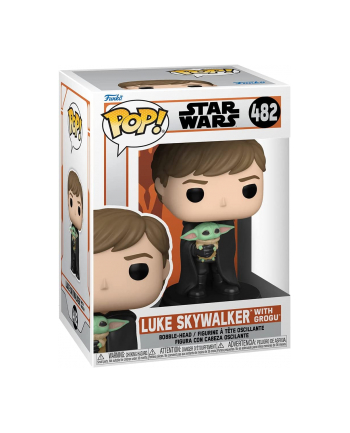 Funko POP! Star Wars - Luke with Grogu, Toy Figure (12.1 cm)