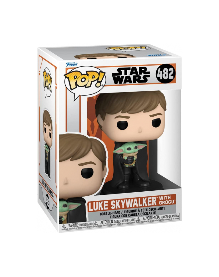 Funko POP! Star Wars - Luke with Grogu, Toy Figure (12.1 cm) główny