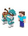 Mattel Minecraft Armored Horse and Steve Game Character - nr 1