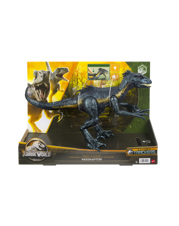Mattel Jurassic World Track 'N Attack Indoraptor Toy Figure główny