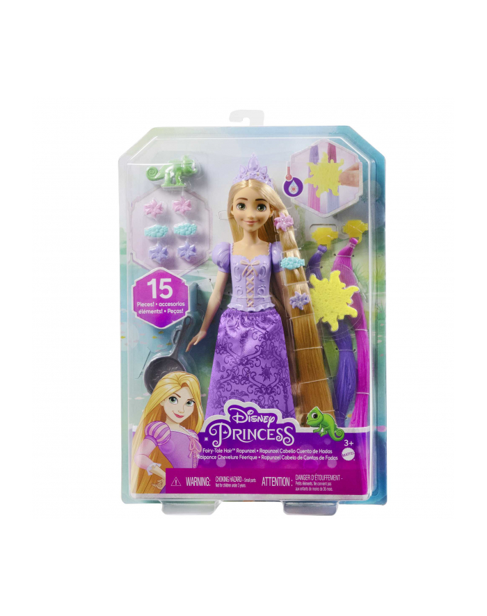 Mattel Disney princess hair game Rapunzel, toy figure główny