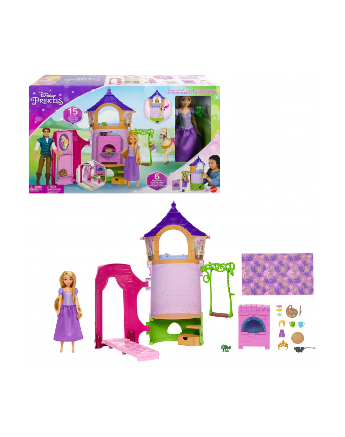 Mattel Disney Princess Rapunzels Tower Play Building główny