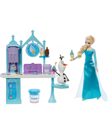 Mattel Disney Frozen Elsa and Olafs Ice Cream Stand Backdrop